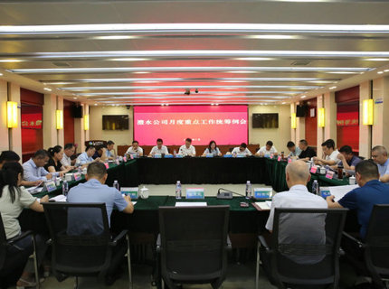ng电子游戏公司召开月度沉点工作两全例会